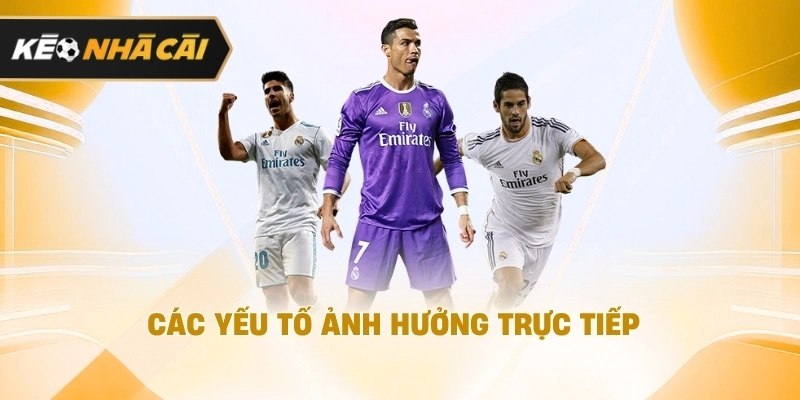 Xét trên thực tế, các yếu tố ảnh hưởng trực tiếp đáng chú ý 